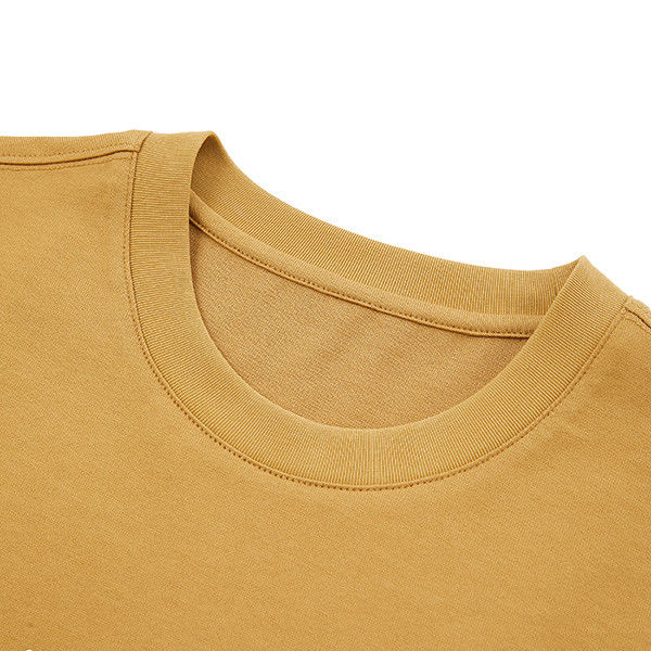 قميص نسائي بسيط ضخم الصفحة الصديقة للجلد 200gsm S-6XL مع طوق O-Neck