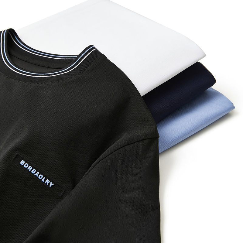 القميص المتنفس من قماش القطن 100% للرجال للأطفال