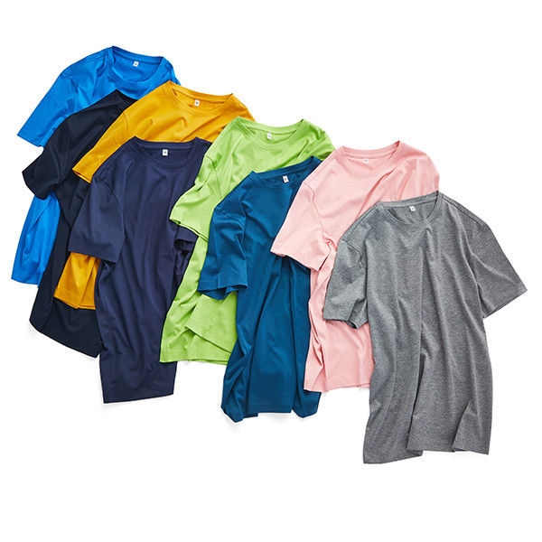 قميص رياضي من النسيج المنسوج ذو أكمام قصيرة 180 غرامًا لارتداء المكتب اليومي