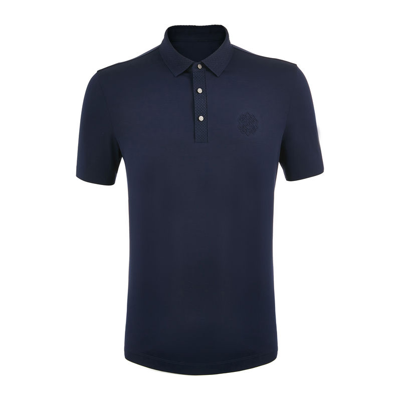 قميص بولو بالطباعة الخضراء مع ألوان مخصصة ووزن النسيج 170-210جرام