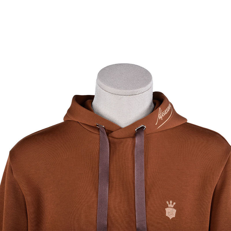 قميصات براون القطن المنسوجة القديمة قميصات 400Gsm للحياة اليومية