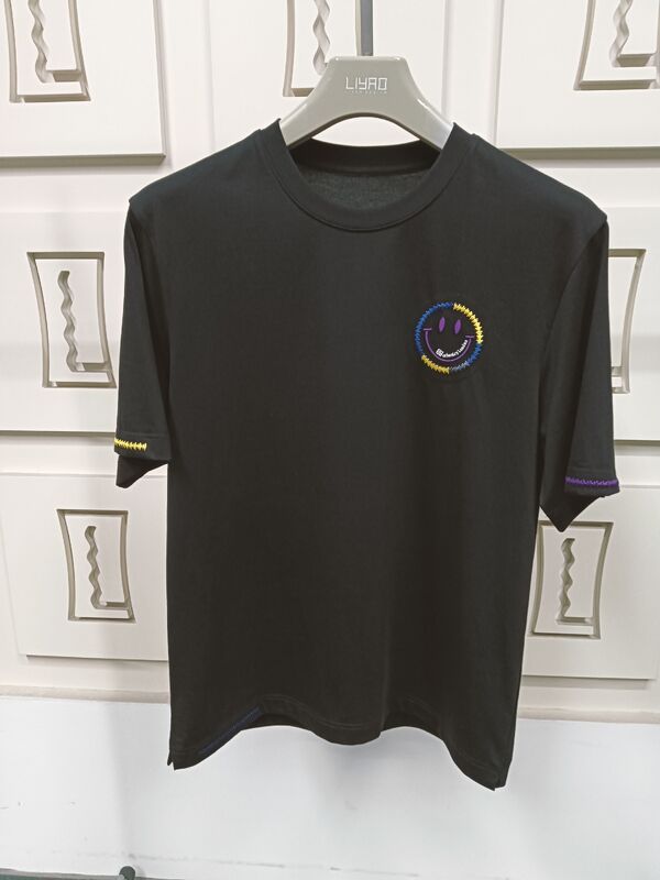 الطباعة بالجملة حسب الطلب القميص الفارغ الرخيص القميص المطبوع القميص البسيط القطني الجمل القميص الأسود البسيط