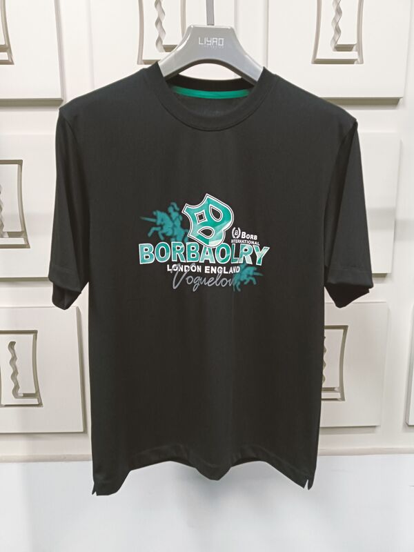 تيشيرتات رجالية قطن 100% مطبوعة صيفية مقاسات كبيرة كلاسيكية