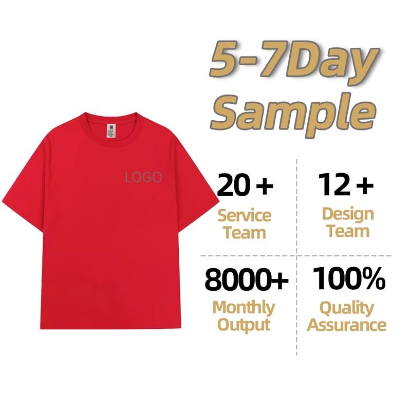 صيفية مستديرة الرقبة العادية الموضة قصيرة الأكمام قطن قميص ملابس رياضية فضفاضة أعلى في المخزون