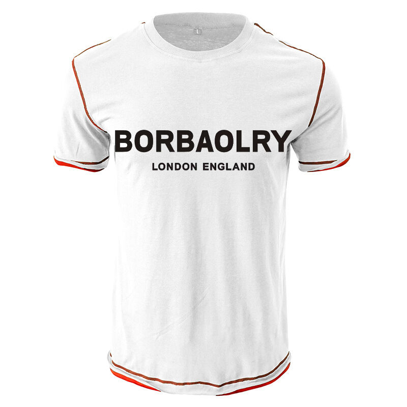 تي شيرت رياضي ضاغط مخصص بشعار للياقة البدنية، سريع الجفاف، مسامي، ملابس رياضية للرجال، بأكمام ضيقة