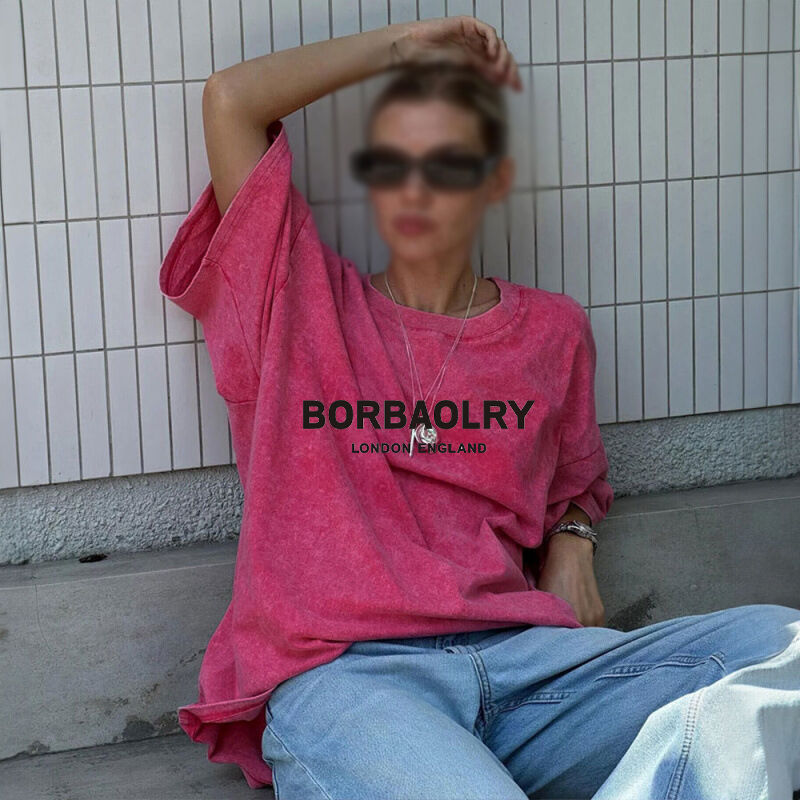 قميص قطني عالي الجودة قميص فانتازي ضخم الحجم لون متين قميص مغسل قميص فانتازي ثقيل