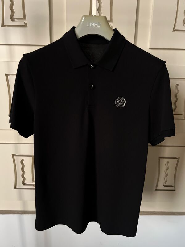 قمصان بولو للرجال عالية الجودة القطن شعار مخصص مطرز أو شعار طباعة آلة العلامة التجارية العادية مدينة بولوس