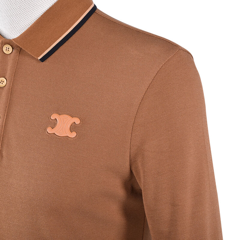 تي شيرت بولو رجالي كلاسيكي بتصميم ديناميكي عصري بياقة كاجوال رخيص من ملابس الشارع بأكمام طويلة مطبوع