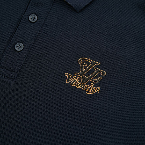 تي شيرت مريح بقصة عادية، تي شيرت مخصص بأكمام طويلة، قميص بولو مخصص