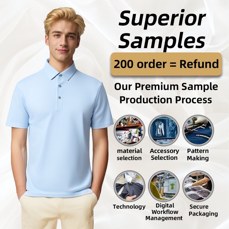 المنتج الجديد تماما شعار مخصص التدريب في الهواء الطلق الرياضة تنفس اللياقة البدنية الرجال الغولف قميص بولو