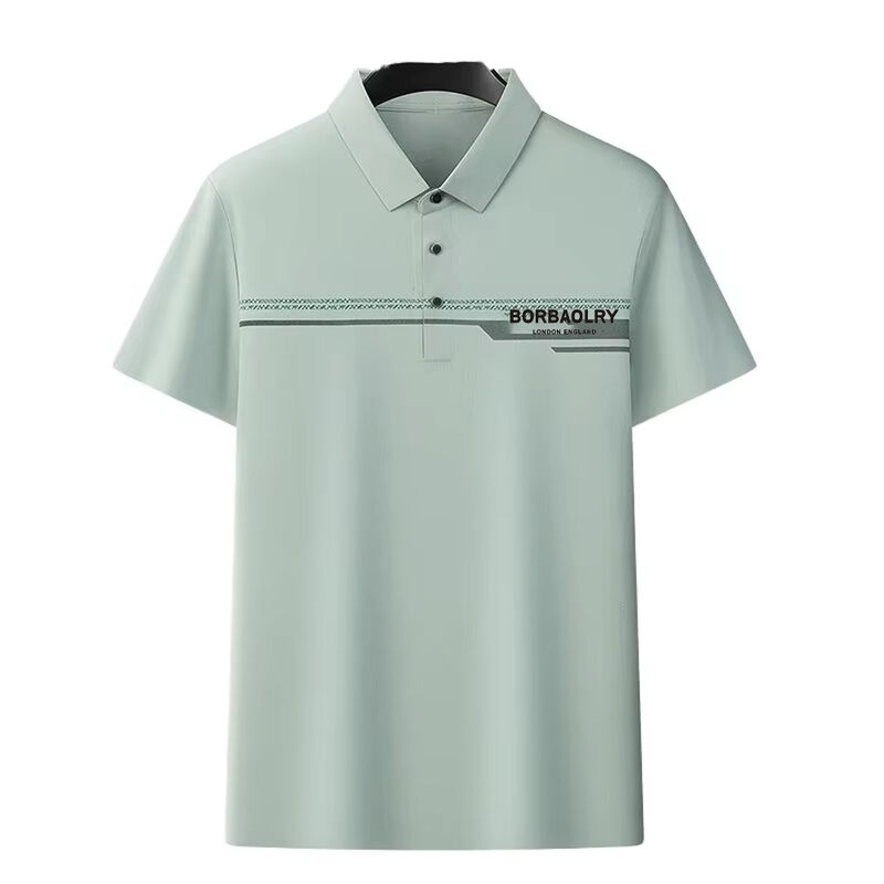 تخصيصات فاخرة للوزن الثقيل الرياضة العادية قميص بولو سريع الجاف الرياضة بولو مريحة قميص بولو