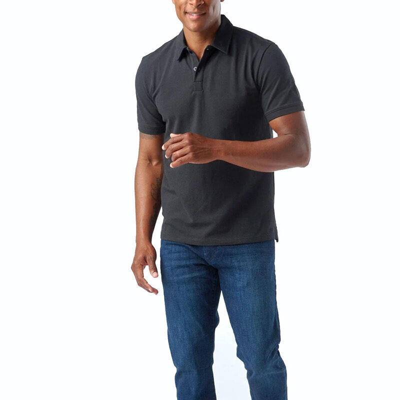 قميص غولف فاخر عالي الجودة قميص غولف سريع جاف ضئيل يتناسب قميص بسيط مصنع